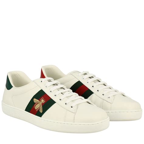 gucci white shoes men|authentic gucci men shoes.